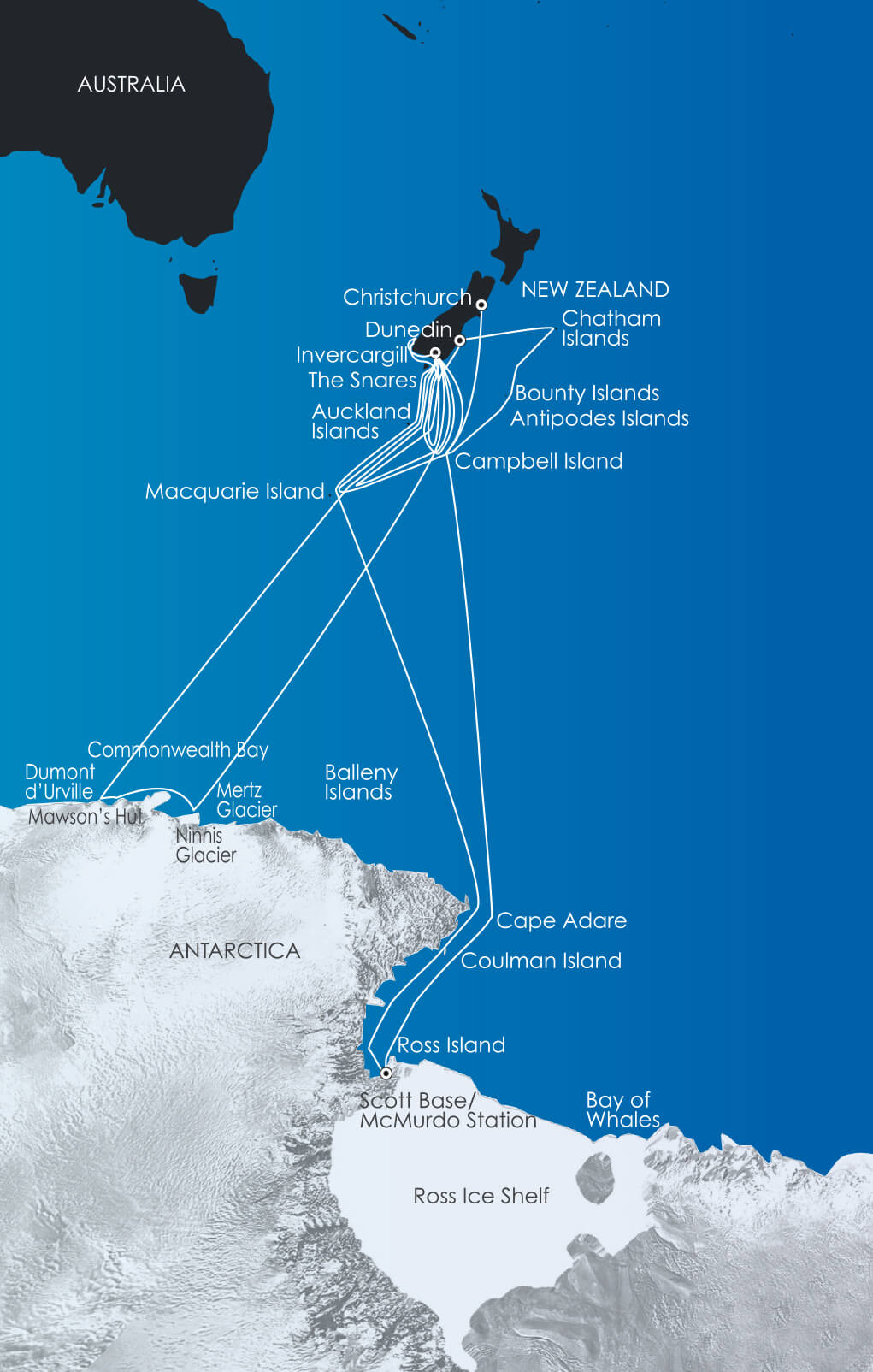 cruise to antarctica from new zealand